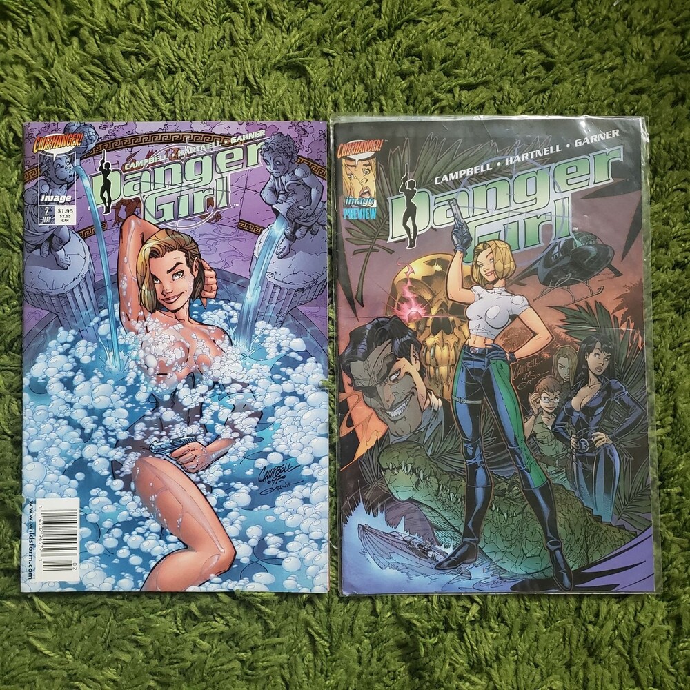 DANGER GIRL COMICS BUNDLE OF 2